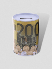 Tirelire Carré Euro 100€