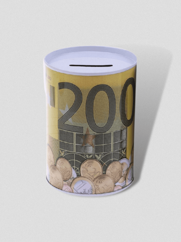 Tirelire Carré Euro 100€