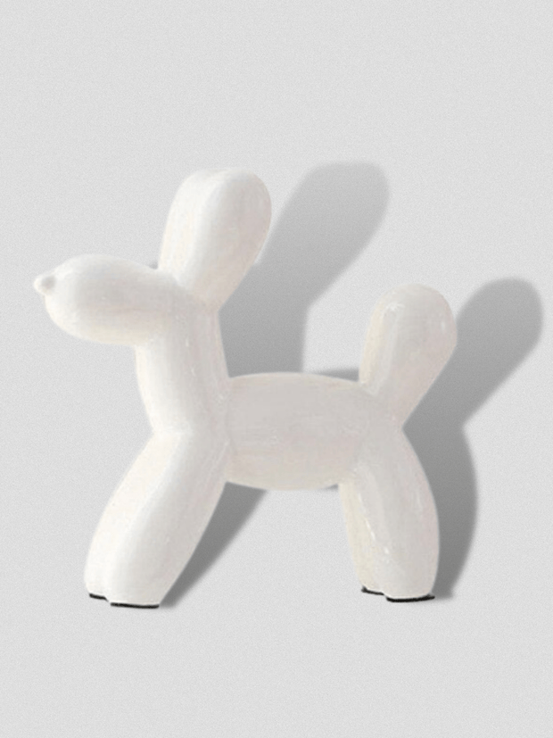 Tirelire Dog Design Blanc