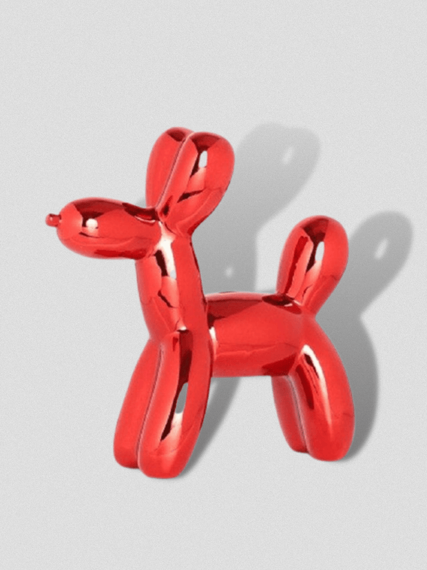 Tirelire Dog Design Rouge